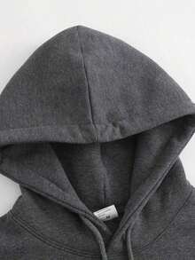 Women Winter ClothesEWH Distressed Washed Cotton Round Neck 270g Double-Sided Printing Men's Hoodie With Soft And Breathable Fabric, Presenting Neon - Style Text "Treaty Oak REVIVAL" And A Figure Pattern Y2k,Soulja,Concert,Halloween,Gothic,Vintage,Streetwear Graphic,009-ABLoose And Comfortablehoodie For Women - 灰色 - 查看 4