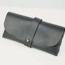 PC Simple Ninguno 1 Pieza Marco De Plástico Vintage Resort Funda Geométrica Para Gafas Con Estuche Para Viajes Al Aire Libre Decoración De Moda Funda Para Gafas De Moda Accesorios De Playa Accesorios De Playa Funda Para Gafas De Mujer Ropa Básica De Otoño E Invierno Para Mujer Cadena De Regalos Informal De Negocios Ropa Elegante PC Simple Informal - 黑色 - 查看 7