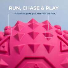 Best Pet Supplies Squeaky Dog Toys With Soft Durable Fabric For Small, Medium And Large Pets Interactive Toy For Indoor Play, Supports Active Biting And Play - Fuchsia (L:3.5\),Large3.5inch,Fuchsia - Fuchsia - 查看 4