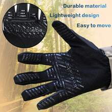 Tactical Skeleton Bone Gloves Military Men Hunting Cycling Shooting Work Gloves - Black - View 6