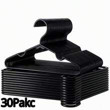 30pcs Multi-Color Dress Hangers - Sturdy Non-Slip Plastic Hangers For Dresses Skirts Shirts And Blouses, Space-Saving Slim Profile With Wide Shoulder Support, Anti-Slip Grip For Delicate Fabrics, Closet Organization And Wardrobe Storage Solution, Perfect For Home Closets, Boutique Display, Travel Packing, Closet Makeover, Holiday Gift Prep For Halloween Thanksgiving Christmas And Seasonal Wardrobe Refresh