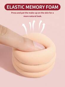 MAANGE 5/10 miếng bông trang điểm mini thoải mái, dễ sử dụng, phù hợp cho trang điểm mặt hàng ngày, có thể dùng để tạo khối, trang điểm mắt và khóe mắt, phụ kiện trang điểm và quà tặng cho bạn bè, quà khuyến mãi, đồ dùng du lịch giá rẻ, vật dụng cần thiết khi đi du lịch. - Hồng - Xem 10