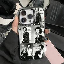 Funda de teléfono Rock S-Sid V-Vicious para 17,16,15,14,13,12,11,Pro,Max,Plus, anti-caída, negra mate, parachoques duro - Z5 - Ver 11