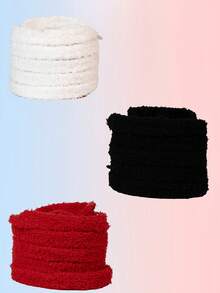 HALF    INSOLE 2 件柔软蓬松鞋带 - 纯色、休闲、可手洗，适用于女鞋、运动鞋、冬鞋 - 彩色 - 查看 3