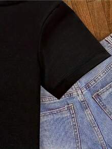 Young Boys T-Shirts - Black - View 4
