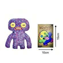 ZURU Fuggler Lab Weirdos Interesting Ugly And Cute Monsters Plush Toys Keychains Collectibles Funny Toys(Rondom) - Multicolor (Random Style) - View 2