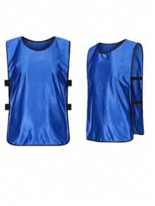 6pcs/Set Numbered Training Jerseys, High-Quality Sports Training Uniforms - Team Scrimmage Jerseys, Football, Basketball, Baseball Training Vests - Durable, Lightweight, Quick-Dry Training Tops, Suitable For Sports Teams And Club Team Building And Promotion Activities - Multicolor - View 4