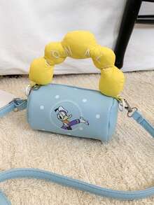 Disney 1pc Fashionable Handbag, Super Mini Lightweight Organizer Bag, Princess Crossbody Bag, Shoulder Bag, Zipper Closure Pouch, Coin Purse, Outfit Accessory - Handbag - View 16