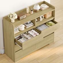 Bedroom Chest Of Drawers, White, Bedroom Chest Of Drawers With Six Drawers, White, Bedroom Chest Of Drawers For Adults, Bedroom Storage, Modern, Wood, 120 X 40 X 100 Cm - 黃色 - 查看 5