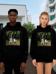 Women Men Clothes BadS Bunny DTMF Debí Tirarás Fotos Hoodies New Album Printing Sweatshirts Winter Casual Sudaderas Para MujerLady'sholiday Outfits For Women  Ropa De Invierno Mujer - 白色 - 查看 10