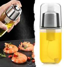 Manuell pressoljesprayflaska (180 ml), sprayflaska för olivolja och vegetabilisk olja, perfekt för matlagning, bakning, grillning, airfryer, växtvattning, köksredskap - Multifärgad - Visa 11