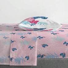SLAW Sheet Set With Fitted Flat Sheets And Pillow Cover - Ultra-Soft Bedding With Pillowcase For Room Decor Pink - Lilo And Stitch 3 Piece Twin - PinkLiloStitch - 查看 4
