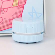 Miniature Desktop Vacuum Cleaner In Multiple Colors - Cordless Battery, Portable And Long-Lasting - Multi-Scene Handheld Cleaning Tool - Can Clean Dust, Debris, Snack Crumbs, Etc. - Suitable As A Back-To-School Gift - Batteries Not Included - Multicolor - View 16