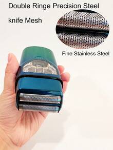 Kemei 专业理发器和剃须刀套装，理发店或家用男士个人护理礼品套装，磁力马达剃须刀，新年男士礼物 KM-2279、KM-1740 和 KM-T400 - 綠色 - 查看 9