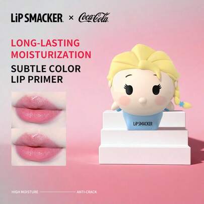 LIP SMACKER TSUM TSUM 卡通造型润唇膏，持久滋润，令双唇柔软，适合作为礼物，可爱可收藏，送给家人朋友的绝佳选择，圣诞礼物，ILIPSMACKER