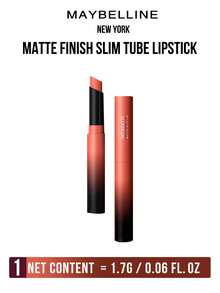 Maybelline ULTIMATTE MATTE FINISH SLIM TUBE LIPSTICK #899 REVERSE NUDE 1.7g/0.06oz, Raw Chocolate Texture, One Swipe Blur Effect, Intense Matte Finish, Non Drying, Lightweight and Silky, 3 Stepift Applifried Plume Finish, Non Drying, Lightweight and Silky, 3 Step - 美寶蓮霧感霧面細管唇膏 1099 - 查看 4
