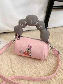 Disney 1pc Fashionable Handbag, Super Mini Lightweight Organizer Bag, Princess Crossbody Bag, Shoulder Bag, Zipper Closure Pouch, Coin Purse, Outfit Accessory - Handbag - View 18