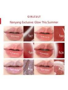 GIRLCULT Unreal Lip Gloss JK02, Moisturizing Formula, Nourishing And Hydrating, Fades Lip Lines, High Color Payoff, Long-Lasting, Non-Transferring, Gift Set, 3.8ml/0.13fl Oz - JK02 - 查看 8