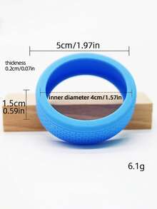 8pcs Luggage Wheel Covers, Silicone Luggage Wheel Protectors, Carry On Luggage Suitcases, Wear-Resistant, Anti-Noise, Sporty Style Travel Accessories - Easy To Install And Clean (The Diameter Is 5 Centimeters)