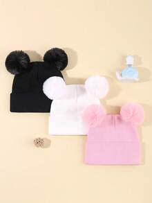 This Fashionable Knitted Cap Is A Lovely Accessory. It Is Suitable For Babies, Girls And Boys. It Can Be Hand-Washed And Is Very Warm. It Is The Perfect Choice For Your Baby's Daily Warmth, Outdoor Games And Party Gifts