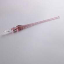 彩色玻璃蘸墨笔，书法钢笔，适用于绘画、素描和书法练习 - 彩色 - 查看 13