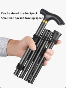 1 chiếc gậy leo núi bằng hợp kim nhôm, có thể điều chỉnh 5 cấp độ, gấp gọn, siêu nhẹ, thích hợp cho leo núi ngoài trời. - Nhiều màu - Xem 5