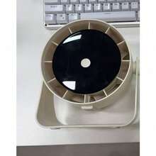 Desktop Fan High-Speed 100 Speed Adjustable Circulating Fan Charging Digital Display Turbine Wall Mounted Desktop Fan - 白色 - 查看 8
