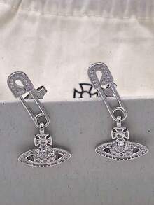 Vivienne Westwood Lucrece Earrings - 銀色 - 查看 12