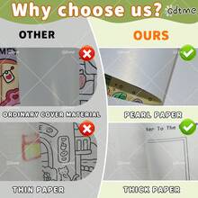 GDTME 1pc Children's Drawing Book Ramadan Mubarak: Bold-Easy Patterns Coloring Book For Adults Cute Drawing Book Perfect Gift For Ramadan, Christmas Party, Halloween And Birthday-Ramadan Mubarak Scene Coloring For Stress Relief: Suitable For Friends Who Love Coloring And Back To School(Cozy Space Coloring) - Ramadan - View 4