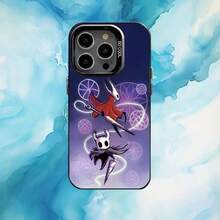 Funda de teléfono H-Hollow K-Knight Silksong para 17, 16, 15, 14, 13, 12, 11 Plus, Pro Max, cubierta negra mate a prueba de golpes - z5 - Ver 4