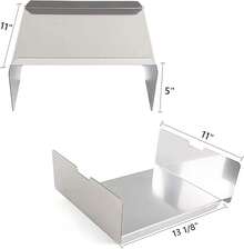 BAC012 Drip Pan Heat Baffle Traeger Pro Series 575 22 Lil' Tex Pellet Grill Diffuser Plate Smoker, BAC-012, BAC-507 Traegger Grill, Heavy Duty Stainless Steel Drip Tray - BCA012 - 查看 3
