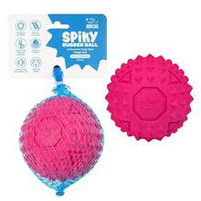 Best Pet Supplies Squeaky Dog Toys With Soft Durable Fabric For Small, Medium And Large Pets Interactive Toy For Indoor Play, Supports Active Biting And Play - Fuchsia (L:3.5\),Large3.5inch,Fuchsia - Fuchsia - 查看 1