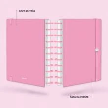 Disco Notebook + Iscool Hardcover 140 Sheets Smart Solid Colors - Pink - View 3