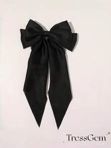 1 قطعة/2 قطعة/4 قطع مشابك شعر فيونكة سوداء كبيرة عصرية، إكسسوارات شعر جميلة للفتيات، مشابك شعر فيونكة أنيقة للاستخدام اليومي، التنقل، الملابس الكاجوال، مشابك شعر، دبابيس شعر، مشابك شعر