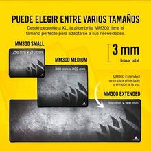 MM300 Mouse Pad Gaming, Extendido - superficie de tela, (MM300 Control - Anti-fray Cloth Surface) + 300L x 930A mm - Ver 7
