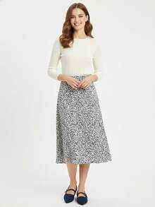 WHDXY 1 双女士尖头平底鞋，软皮休闲办公工作鞋，百搭乐福鞋，低帮软底仙女款平底一脚蹬高跟鞋 - 藏蓝色 - 查看 8