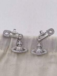 Vivienne Westwood Lucrece Earrings - 銀色 - 查看 3