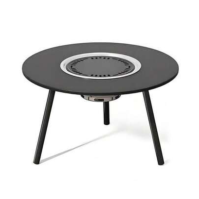 Foldable Outdoor BBQ Grill Table - Portable Charcoal Barbecue For Camping & Picnic