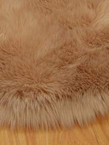 1件米色毛绒椅垫，柔软保暖，适合冬季使用，也适用于圣诞节、感恩节和新年装饰，柔软亲肤，可用作客厅、卧室、浴室或厨房的家居装饰地垫，卧室地毯，装饰地毯，小地毯，地毯，家居装饰，客厅地毯 - 彩色 - 查看 6