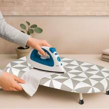 Portable Desktop Ironing Board – Foldable Design With Non-Slip Legs - 彩色 - 查看 7