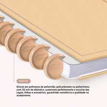 Disco Notebook + Iscool Hardcover 140 Sheets Smart Solid Colors - Nude - View 9