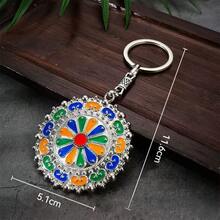 1 pieza Llavero DIY de plata estilo Kabyle, colgante para ropa, accesorio de moda marroquí popular, accesorio para actividades de festival - Multicolor - Ver 10