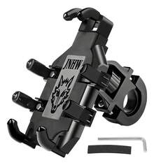 Soporte Para Celular Moto/bicicleta, Base Porta Teléfono - Negro - Ver 1