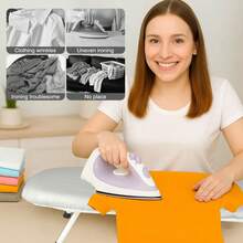 Portable Table Top Ironing Board – Foldable Design With Non-Slip Legs & Built-In Iron Rest - Grey - View 4