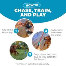 Outward Hound Tail Teaser Replacement Lure For Dog Teaser Wand, Fox,TailTeaserReplacement(Packof1),Fox - Cáo - Xem 5