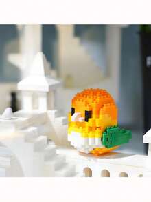 迷你鹦鹉积木套装，儿童生日礼物，动物拼装模型，迷你积木鸟类系列玩具