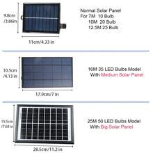 G40 Solar String Lights, Outdoor Patio Rope Lights, LED Fairy Lights, Suitable For Garden Party, Yard, Wedding, Street, Patio Decor - Warm Light - View 3