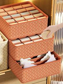 Underwear And Socks Storage Box, Drawer-Type Multi-Functional Household Student Dormitory Wardrobe, Compartments For Storage, Saving Space - Multicolor - View 9