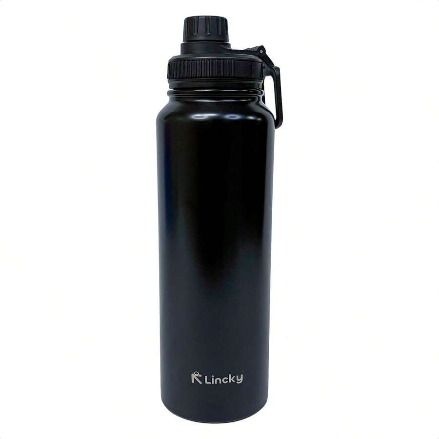 Lincky Vacuum Flasks & Thermoses - Black - View 1