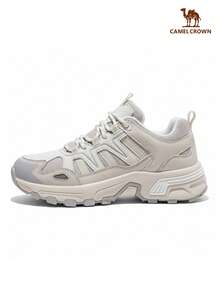 CAMEL CROWN Women's Outdoor Hiking Shoes, Anti-Slip Breathable Sports Climbing Boots, Waterproof - Beige Moonlight Gray - View 1